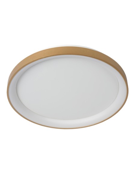 Plafonnier Diam. 48 cm LED Dim. 1x38W 2700K Or Mat / Laiton - Lucide - Vidal