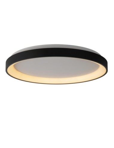 Plafonnier Diam. 48 cm LED Dim. 1x38W 2700K noir - Lucide - Vidal