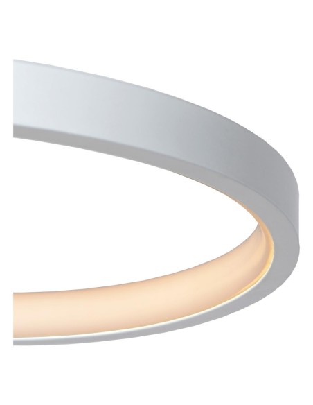 Plafonnier Diam. 46 cm LED 3 StepDim 1x24W 3000K Blanc- Lucide - Maxence