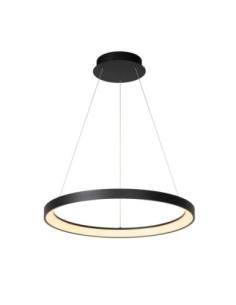 Suspension Diam. 58 cm LED Dim. 1x48W 2700K Noir - Lucide - Vidal