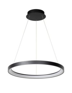Suspension Diam. 58 cm LED Dim. 1x48W 2700K Noir - Lucide - Vidal 2