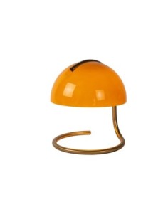 Lampe de table Diam. 23,5 cm 1xE27 40W Orange - Lucide - Cato