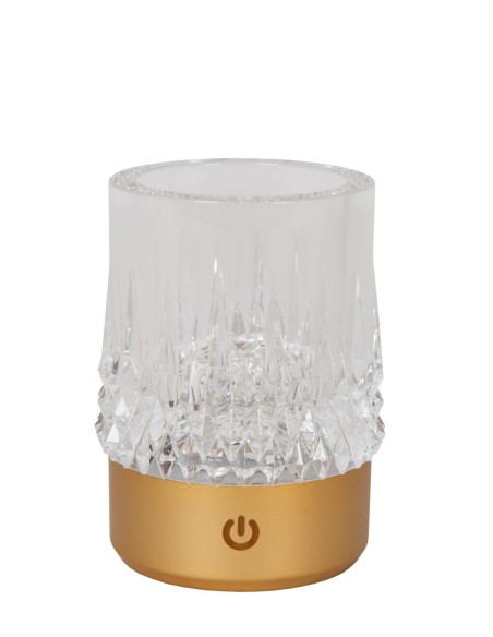 Lucide - Lily -  Lampe de table autonome  Or Mat - dimmable 3 steps