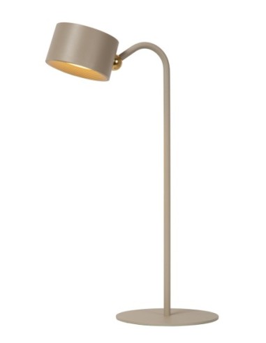 Lampe Led polyvalente magnétique rechargeable taupe - Lucide -  Jolan