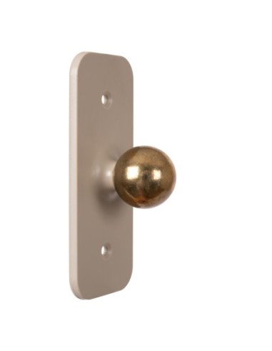 Accessoire Jolan de Lucide - Lampe Led polyvalente magnétique rechargeable taupe - plaque murale