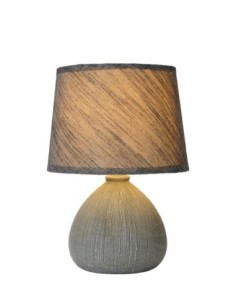 Lucide - Ramzi - Lampe de table Diam. 18 cm 1xE14  gris 2