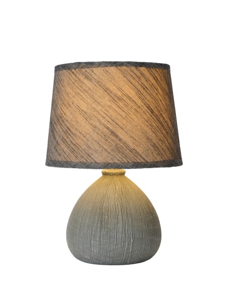 Lampe de table Diam. 18 cm 1xE14  gris - Lucide - Ramzi