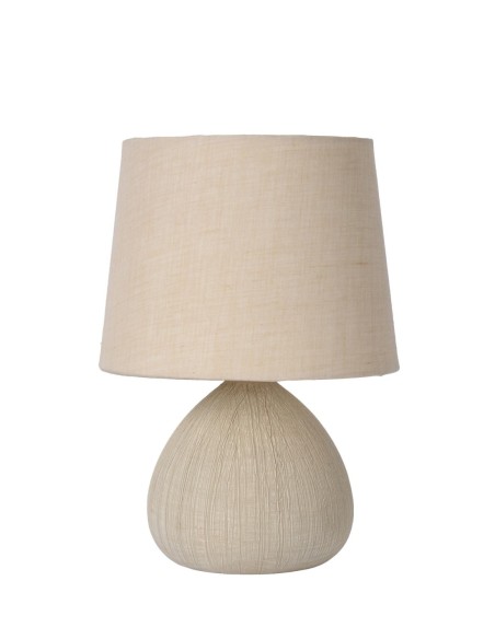 Lucide - Ramzi - Lampe de table Diam. 18 cm 1xE14  ivoire