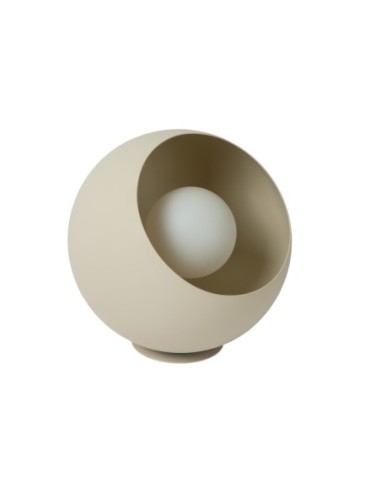 Lucide - Doredos - Lampe de table forme boule beige clair culot E27
