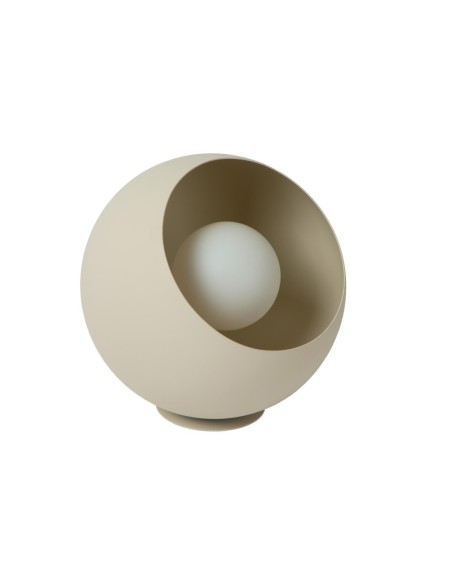 Lucide - Doredos - Lampe de table forme boule beige clair culot E27