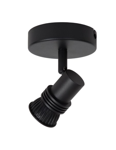 Kianti  de Lucide - Plafonnier / Applique murale 1xGU10 40 W Dimmable Noir