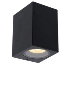Applique murale cubique1xGU10 noire - Lucide - Zaro