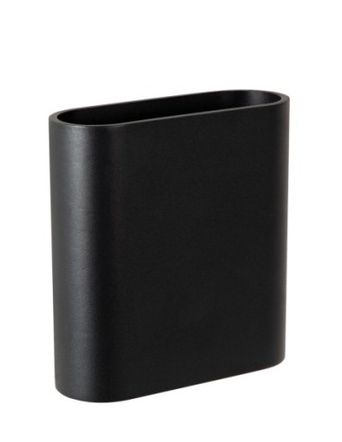 Applique murale Int/Ext LED 2x5W 2700K 200 Lm IP54 Noir - Lucide - ATILA