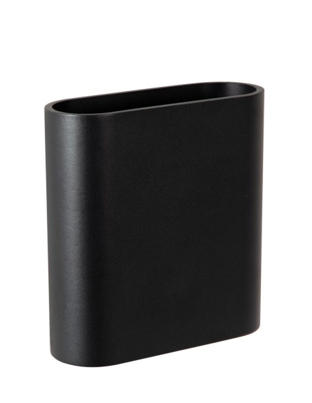 Applique murale Int/Ext LED 2x5W 2700K 200 Lm IP54 Noir - Lucide - ATILA