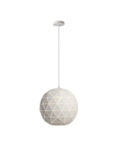 Suspension Led métal ronde blanche Asterope 500 - Deko Light Leluminaireled.com