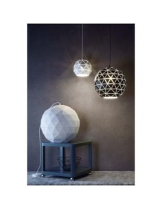 Suspension Led métal ronde blanche Asterope 500 - Deko Light Leluminaireled.com 2
