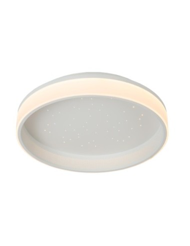 Plafonnier Led dimmable 3 steps 40 cm - CCT - blanc - Lucide - Estreja