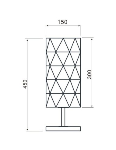 Lampe de table Asterope linear métal blanc - Deko Light Leluminaireled.com