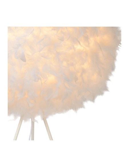 Lampadaire Diam. 50 cm 1xE27 Blanc Dimmable - Lucide - GOOSY SOFT