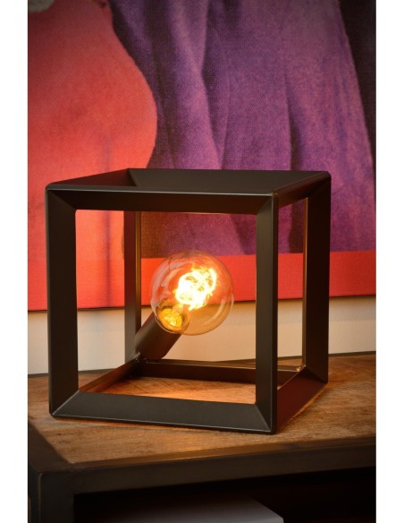 Lucide - Thor - lampe de table ou de chevet en métal anthracite