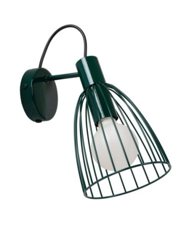 Applique murale 1xE27 40 W Métal Vert Dimmable - Lucide - MACARONS