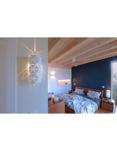 Applique murale Led Asterope linear  blanche  - DekoLight Leluminaireled.com