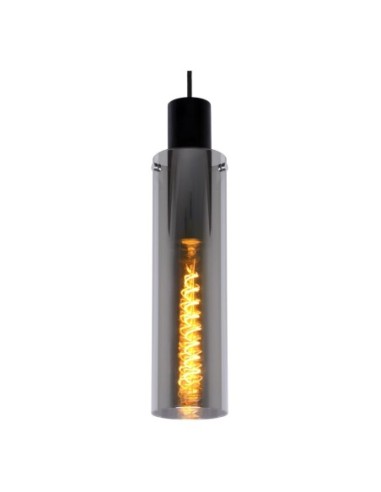Suspension Diam. 32 cm 3xE27 40 W Dimmable Verre Fumé - Lucide - ORLANDO
