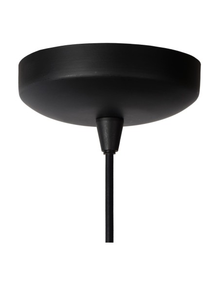 Suspension Diam. 40 cm 1xE27 Dimmable Métal Noir - Lucide - DIKRA
