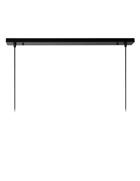 Suspension Led Dimmable 60 W 2xE27 Métal Noir - Lucide - DIKRA