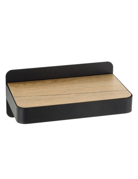 Lampe de chevet / Applique mural LED 1x6W 3000K 350 LM Noir - Lucide - ATKIN