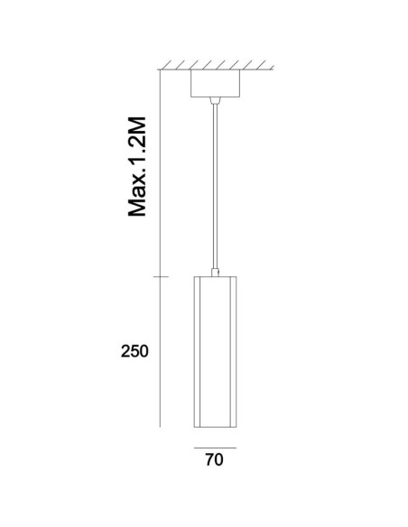 Suspension Led béton Polaris - Deko Light Leluminaireled.com