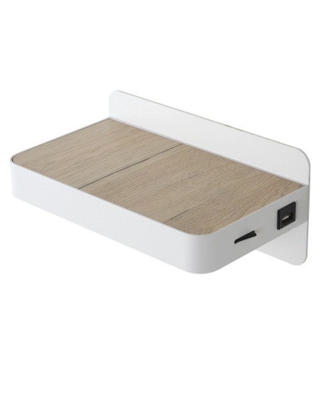 Lampe de chevet / Applique mural LED 1x6W 3000K 350 LM Blanc - Lucide - ATKIN