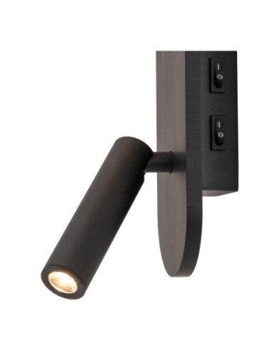 Kelly  de Lucide - Applique murale Led rotative 2 sources lumineuses