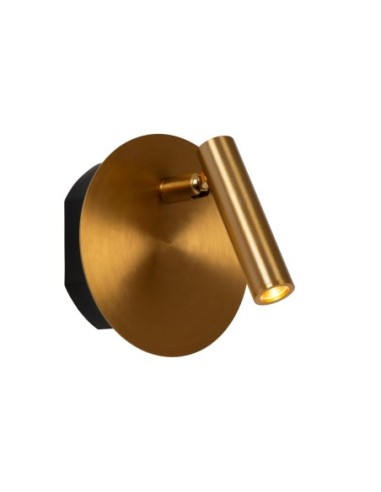 Applique murale Led rotative rechargeable or mat - Lucide -  Jolijn