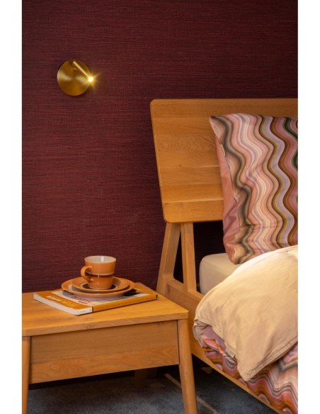 Jolijn  de Lucide - Applique murale Led rotative rechargeable or mat