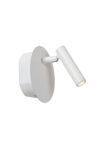 Applique murale Led rotative rechargeable blanc - Lucide -  Jolijn