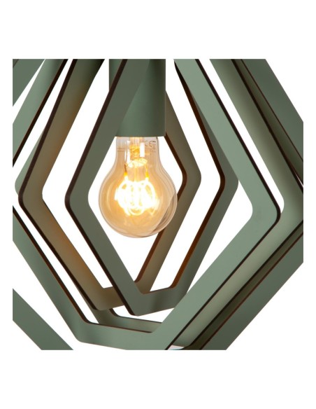 Lucide -  Mauro - Suspension Chambre d'enfant 1xE27 vert