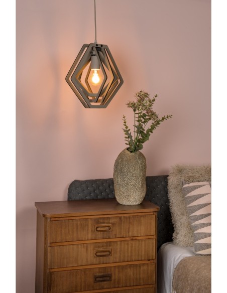 Lucide MAURO Suspension Chambres d'enfant 1xE27 Taupe