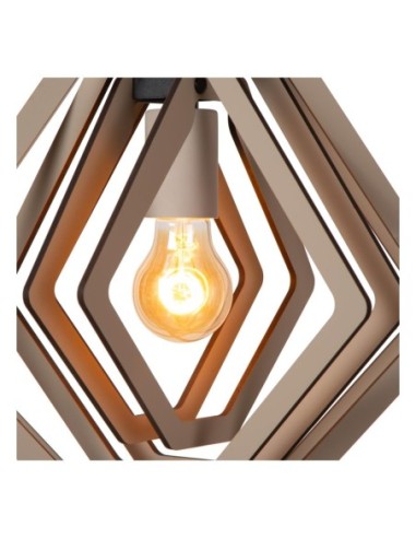 Lucide -  Mauro - Suspension Chambre d'enfant 1xE27 taupe