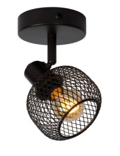 Spot plafond  E14 noir Mat - Lucide - Maren
