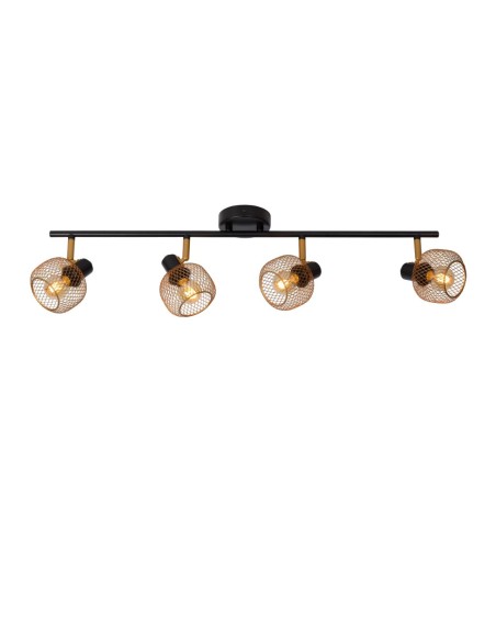 Plafonnier Led  25 W 4xE14 Or Mat / Laiton - MAREN - Lucide