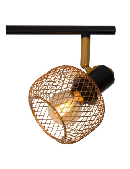 Plafonnier Led  25 W 4xE14 Or Mat / Laiton - MAREN - Lucide