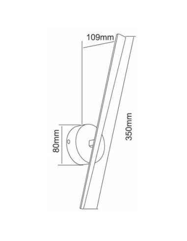 Applique murale intérieure Pyxidis embase ronde - Deko Light Leluminaireled.com