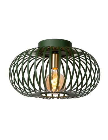 Plafonnier Diam. 39,5 cm 1xE27 vert - Lucide -  Manuela