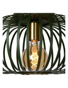 Plafonnier Diam. 39,5 cm 1xE27 vert - Lucide -  Manuela 2