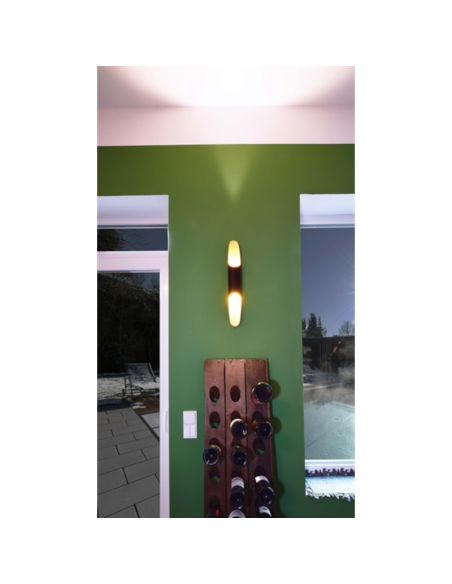 Applique intérieure Led  Apodis 800 noir et or - Dekolight Leluminaireled.com