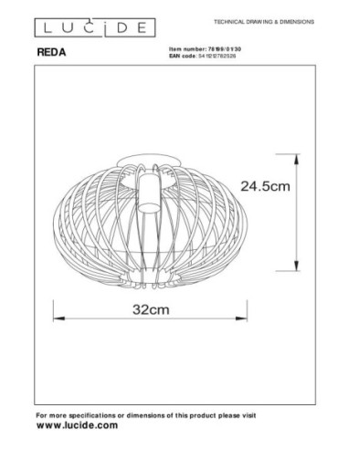 Reda de Lucide - dessin technique