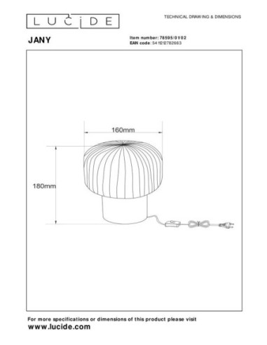Jany de Lucide - dessin technique