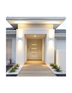 Applique extérieure Led 2xGU10 inox 35W Magra - Kanlux Leluminaireled.com 2