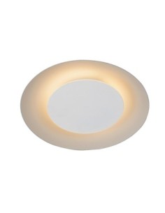 plafonnier led intégrée - FOSKAL - Lucide - 1X6 W, 2700K en blanc